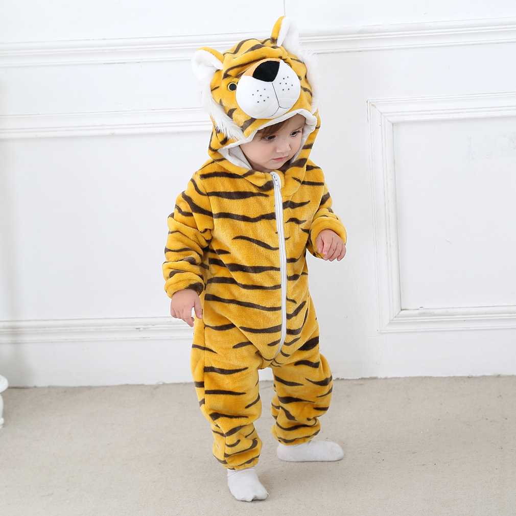 Baby Clothing Factory Shop - Bébé barboteuses enfants Cosplay hiver flanelle