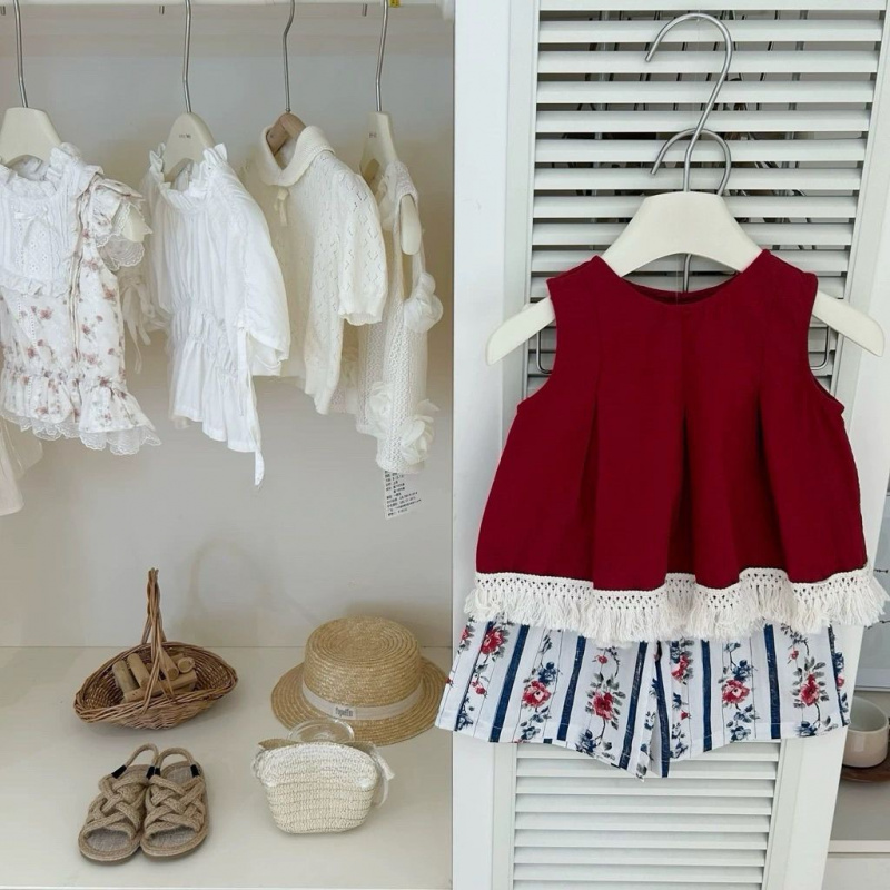Baby Clothing Unique - Tenue d'été pour filles, vêtements élégants