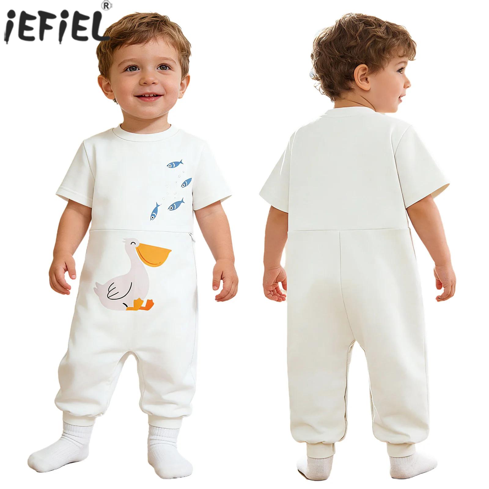 Baby Clothing Unisex - Combinaison adaptative à manches courtes avec