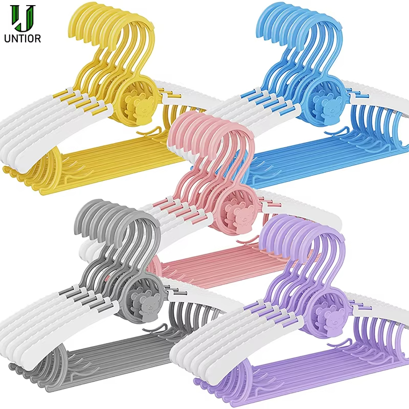 Baby Clothing Storage - Paquet de 10 cintres antidérapants pour
