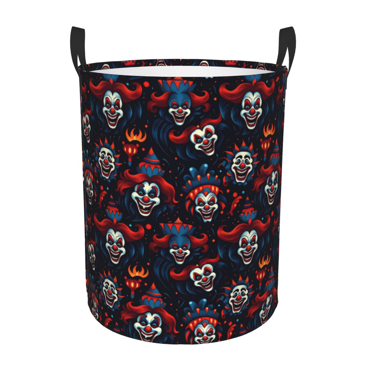 Baby Clothing Storage - Panier à linge pliable Halloween Clown