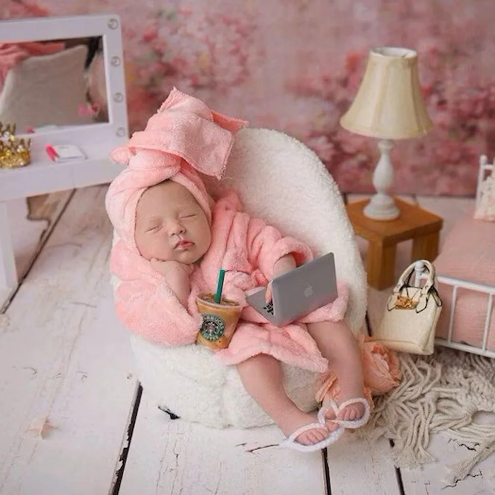 Baby Clothing 1 Year Old - Nouveau-né bébé photographie accessoire doux polaire