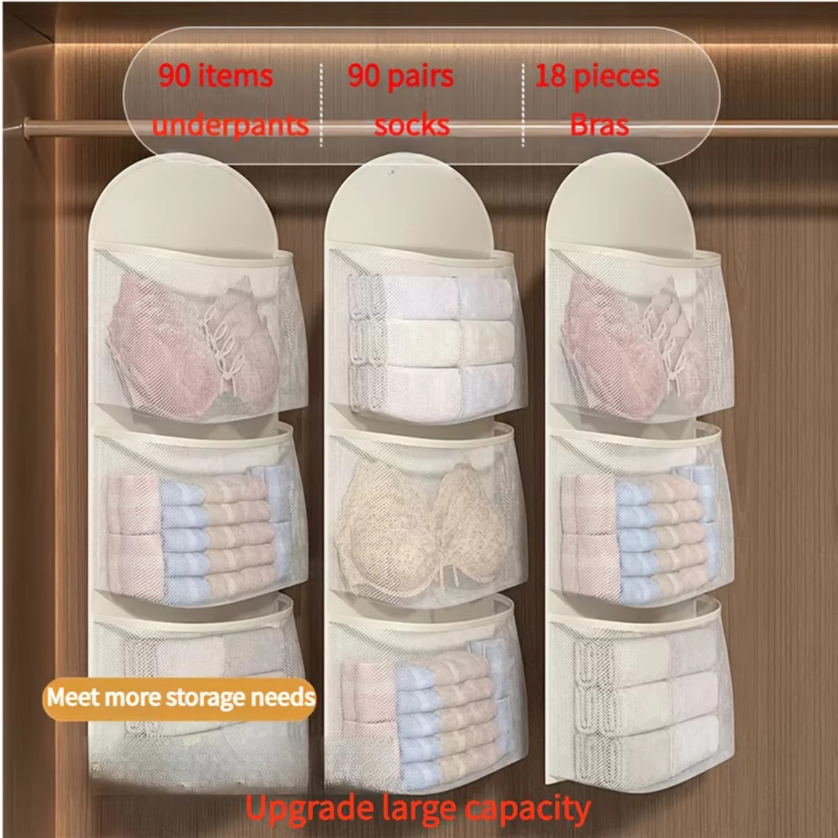 Baby Clothing Storage - 1/2 pièces Sac de rangement en
