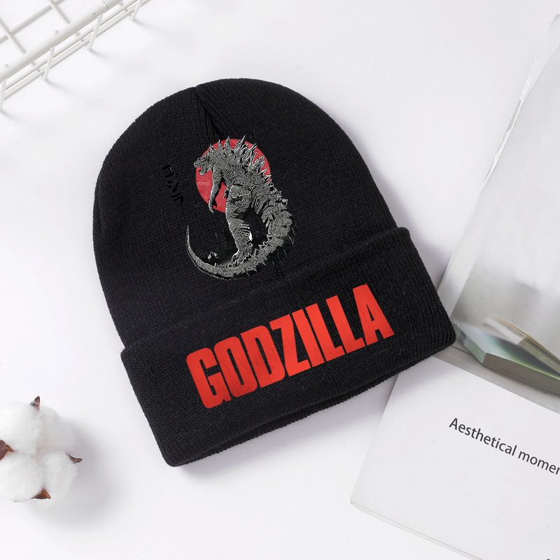 Baby Clothing 1 Year Old - Godzilla tricoté chapeau hiver printemps Cool