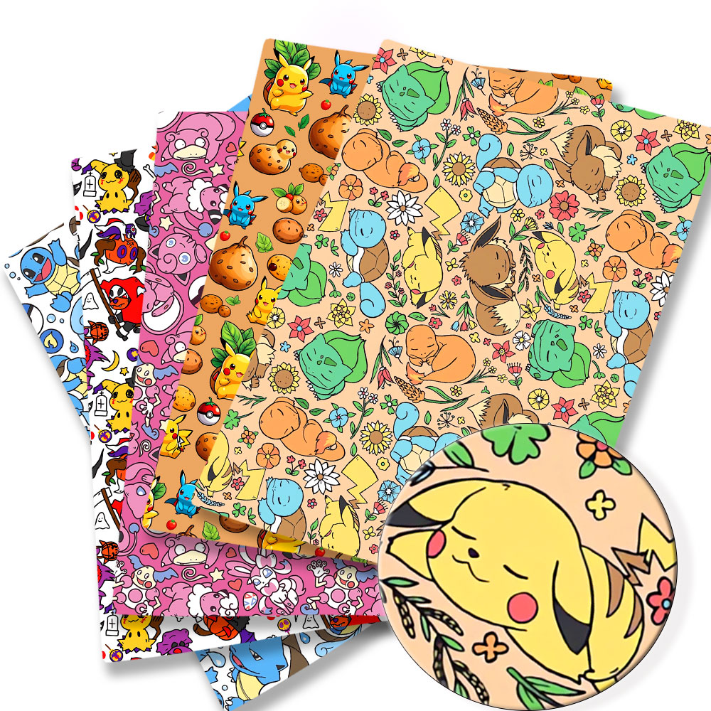 Baby Clothing 1 Year Old - Tissu de dessin animé Pokemon pour