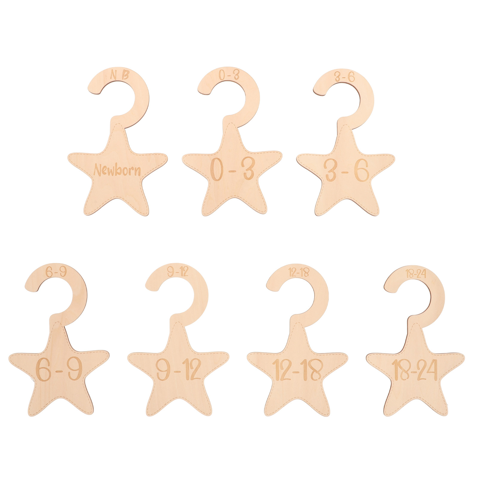 7 pièces de séparateurs de pla - Baby Clothing Storage avis et prix