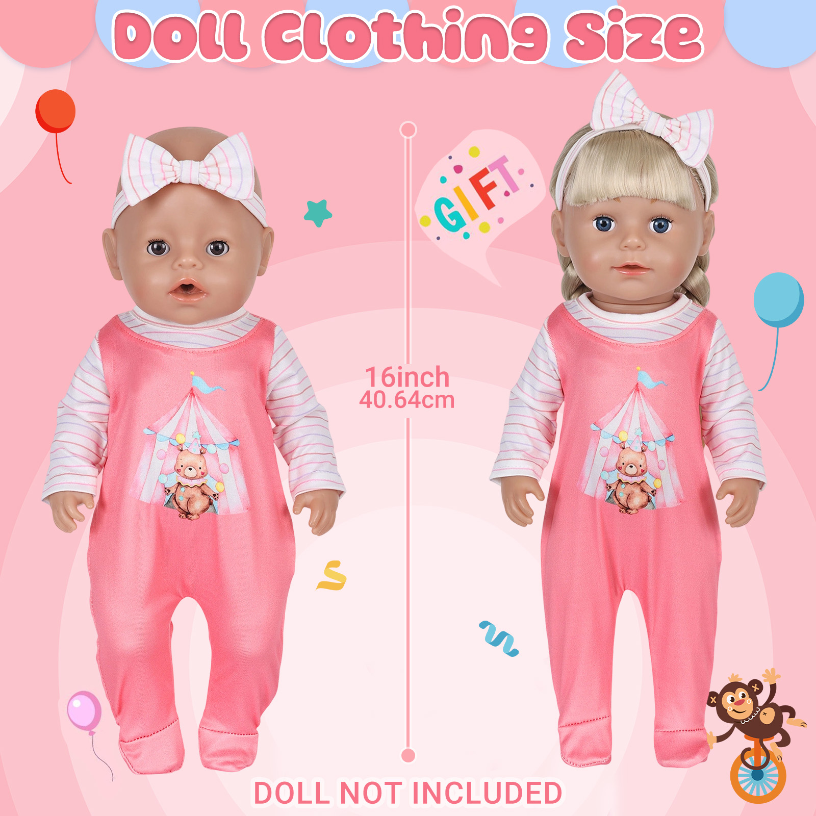 Vêtements de poupée pour poupé - Baby Clothing Unisex avis et prix