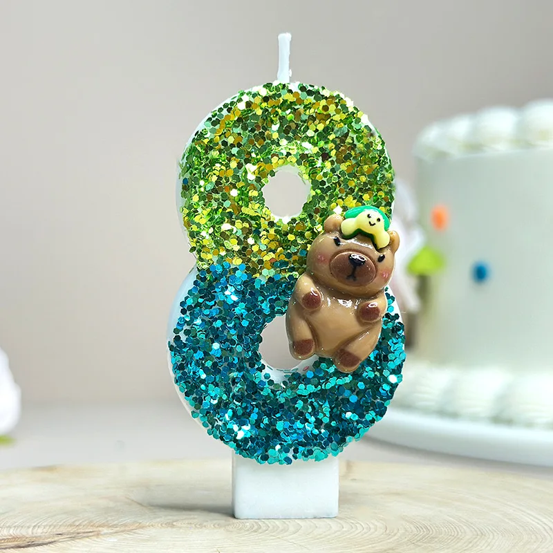 Bougies de fête Capybara, numé - Baby Zebra Clothing avis et prix