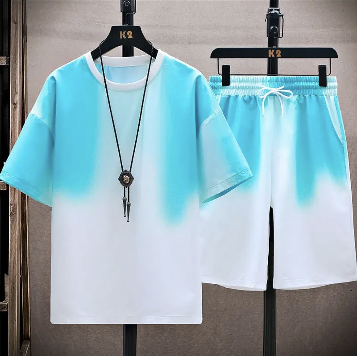 Nouvel ensemble d'été en soie  - Summer Short Set avis et prix