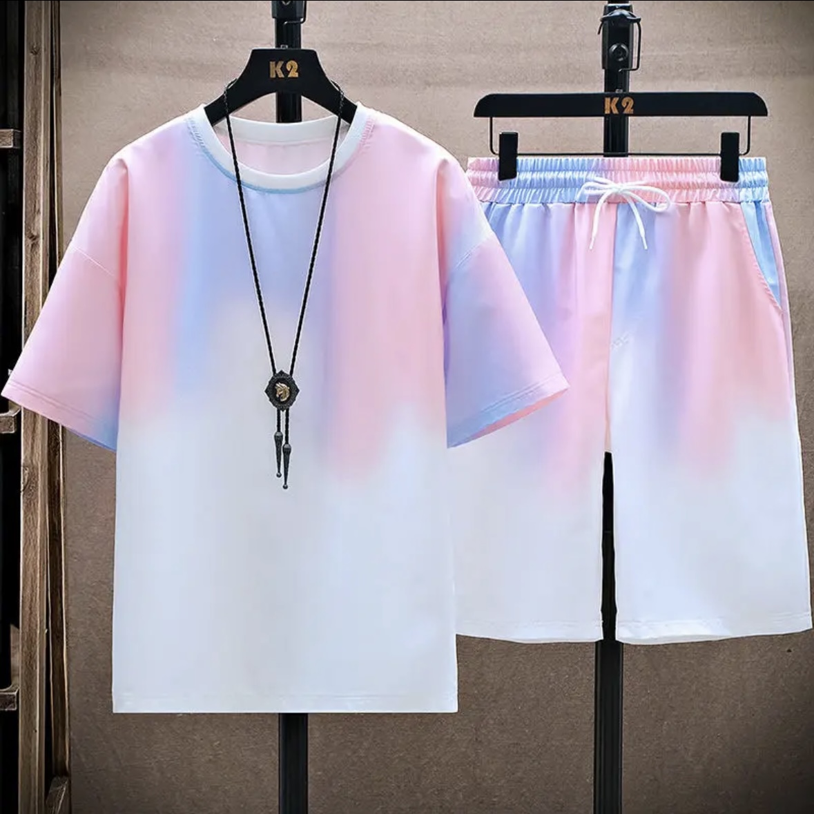 Nouvel ensemble d'été en soie  - Summer Short Set avis et prix